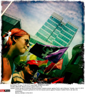 MOSCOW: Massive protest against Putin's rule