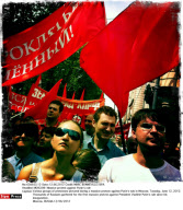 MOSCOW: Massive protest against Putin's rule