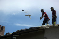 Twister ravages Venice lagoon