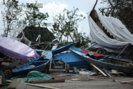 Twister ravages Venice lagoon