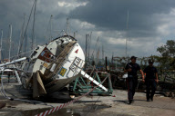 Twister ravages Venice lagoon