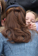 Queen Elizabeth II, Prince William and Catherine, Duchess of Cambridge, Diamond Jubilee Tour, Nottingham, Britain - 13 Jun 2012