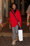 *EXCLUSIVE* Willow Smith cozies up with some books at Barnes and Noble