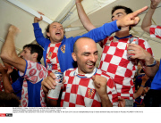 POZNAN: Croatian fans prior to Euro 2012 group C match