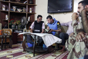 UN Commandant meets FSA in Holms