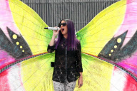 Katy Perry spreads her wings in Toronto [NO Canada, Germany, Austria]