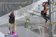 Katy Perry spreads her wings in Toronto [NO Canada, Germany, Austria]