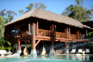 Makepeace Island, which is owned by Richard Branson and Brett Godfrey, Queensland, Australia - Jun 2012