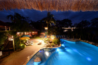 Makepeace Island, which is owned by Richard Branson and Brett Godfrey, Queensland, Australia - Jun 2012