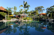 Makepeace Island, which is owned by Richard Branson and Brett Godfrey, Queensland, Australia - Jun 2012