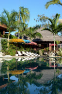 Makepeace Island, which is owned by Richard Branson and Brett Godfrey, Queensland, Australia - Jun 2012