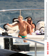 MONACO: Kate Moss takes a break