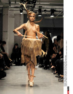 LONDON: Pam Hogg fashion show during London Fashion Week