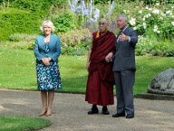Prince Charles & Camilla Meet The Dalai Lama