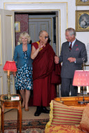 Prince Charles & Camilla Meet The Dalai Lama