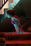 Selena Gomez takes a dip in "Spring Breakers" 