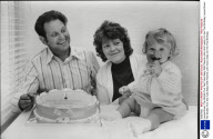 Louise Brown The Worlds First Test Tube Baby With Parents John And Lesley On Her First Birthday