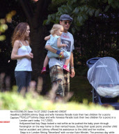 LONDON:Johnny Depp and wife Vanessa Paradis took their two children for a pi