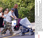 LONDON:Johnny Depp and wife Vanessa Paradis took their two children for a pi