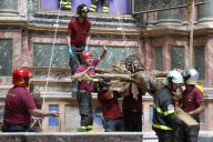 Earthquake Aftermath in Italy - 25 Jun 2012