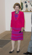 Queen Sonja of Norway tours Edvard Munch's The Modern Eye exhibition at The Tate Modern, London, Britain - 26 Jun 2012