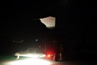 AFGHANISTAN: US SOLDIER NIGHT MEDEVAC 