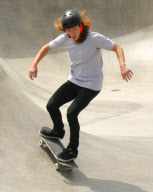 Shaun White Filming A Skate Video In Venice Beach