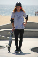 Shaun White Filming A Skate Video In Venice Beach