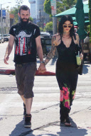 Kat Von D Spotted Holding Hands with New Boyfriend Scroobius Pip