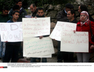 RAMALLAH : Palestinians against France drones