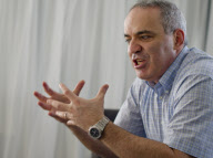 Garry Kasparov in Cape Town, South Africa - 21 Mar 2012