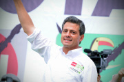Mexico's Pena Nieto campaigns for Presidency