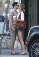 EXCLUSIVE... Exclusive: Emily VanCamp And Josh Bowman Share A Kiss After Brunch