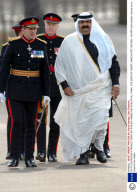 144TH SOVREIGN'S PARADE TAKEN BY SHEIKH HAMAD BIN KHALIFA AL THANI, THE EMIR OF QATAR, SANDHURST, BRITAIN - 08 APR 2004