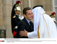 Paris: Emir Sheik Hamad Bin Khalifa Al Thani at Elysee