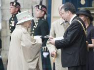 The Ceremony of the Keys, Palace of Holyroodhouse, Edinburgh, Scotland, Britain - 02 Jul 2012