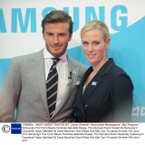 Samsung's First Torch Bearer Nominee Gabriella Roseje. The Olympics Event Hosted By Samsung In Docklands Today Attended By David Beckham Zara Philips And Seb Coe. Pic-james Emmett 13th June 2011