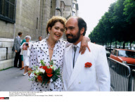 FRANCE : Mariage de Sylvia Kristel