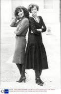 Actresses Joan Collins And Sylvia Kristel.