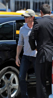 Neil Patrick Harris Departs from LAX