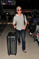 Neil Patrick Harris Departs from LAX
