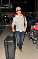 Neil Patrick Harris Departs from LAX