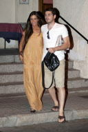 Iker Casillas y Sara Carbonero salen a cenar tras la victoria de la Eurocopa en Madrid.
