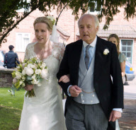 The wedding of Alice St. John Webster and Gerald Avenel, St Mary's Church, Bishop Lydeard, Somerset, Britain - 01 Jul 2012