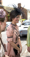 The wedding of Alice St. John Webster and Gerald Avenel, St Mary's Church, Bishop Lydeard, Somerset, Britain - 01 Jul 2012