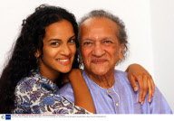 Ravi Shankar And His Daughter Anoushka Who Is About To Go On A Nationwide Tour.