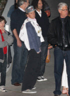 Michael Douglas and Catherine Zeta-Jones leaving a party in Malibu