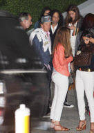 Michael Douglas and Catherine Zeta-Jones leaving a party in Malibu