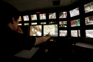 CCTV control room London