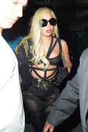 Lady Gaga goes strapped to Mr Chow - Part 2